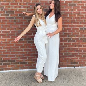 Red Dress Boutique Favorite Time With You White Jumpsuit